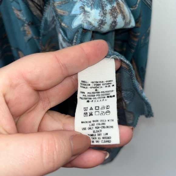 FREE PEOPLE Purple Haze Floral Boho Sleeveless Tunic Size XS - Picture 9 of 11